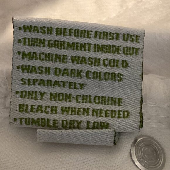 Garnet Hill Womens Straight Leg Mid Rise 5 Pocket Stretch Jeans Sz 2 White 289D - Picture 11 of 11